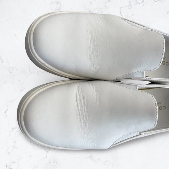 Cole Haan Women’s GrandPro Spectator Ivory Leather Slip-On Sneaker Size 5B Used - Picture 5 of 12